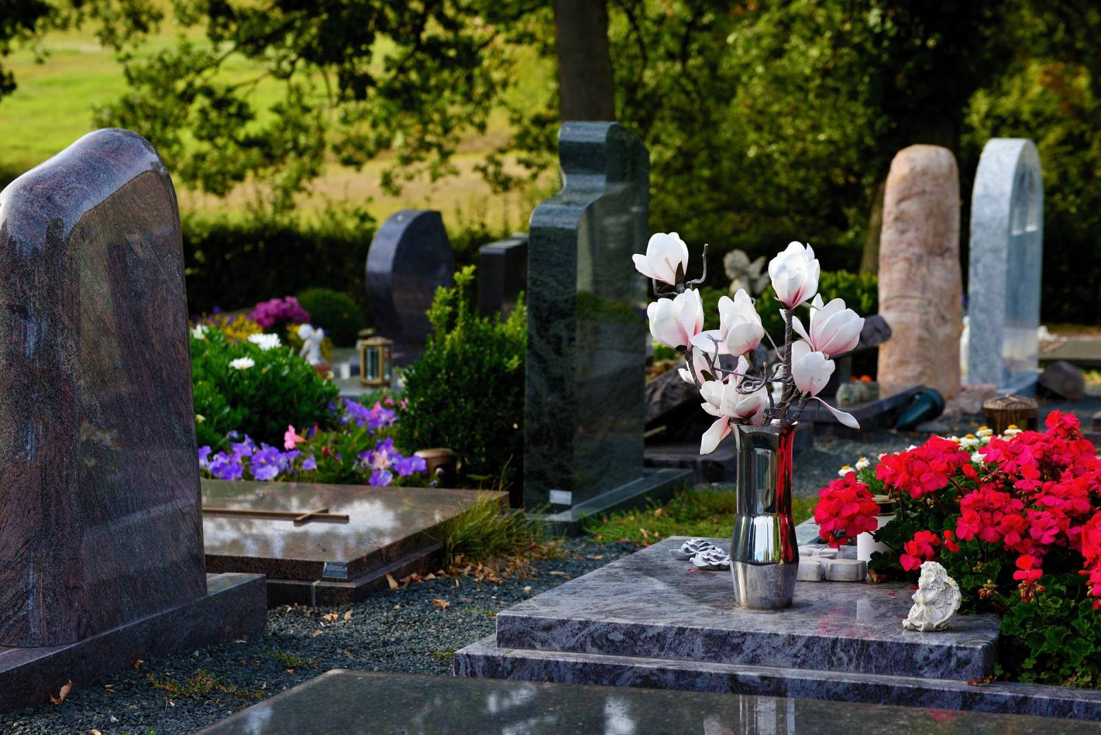 Bouquet de fleurs pour le cimetière de la Guillotière à Lyon 7